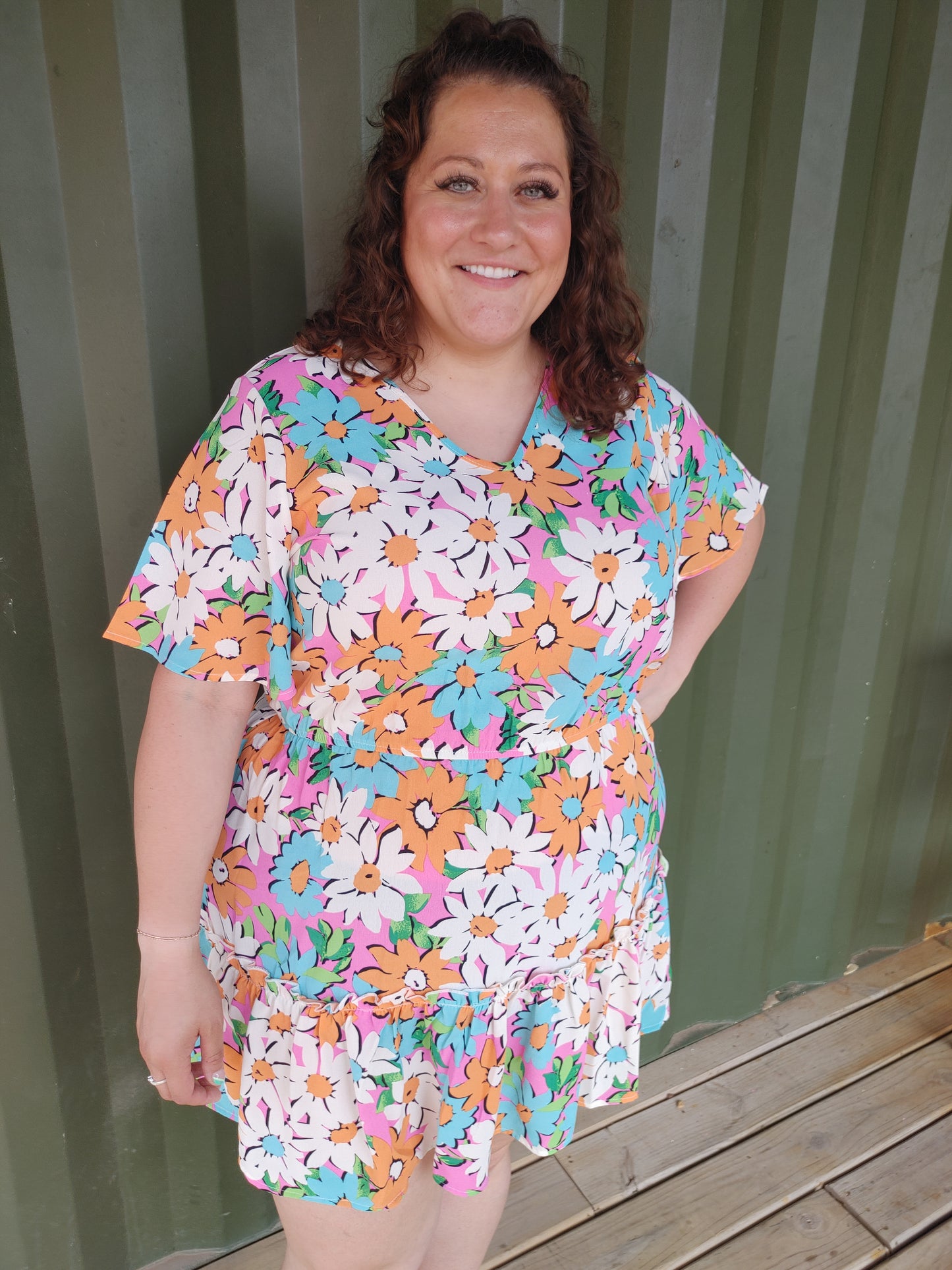 Taste of Color Floral Dress