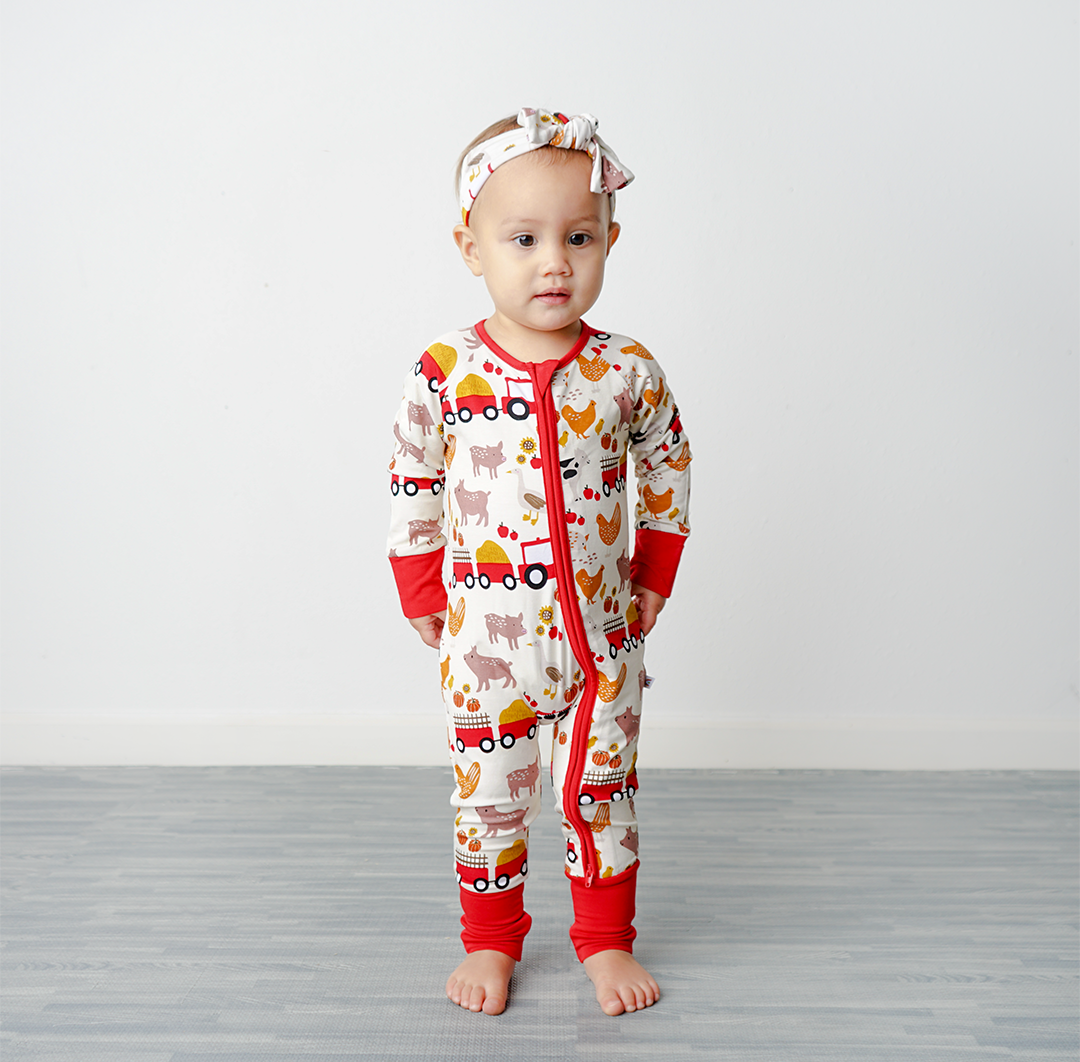 Farm Friends Bamboo Baby & Toddler Pajamas