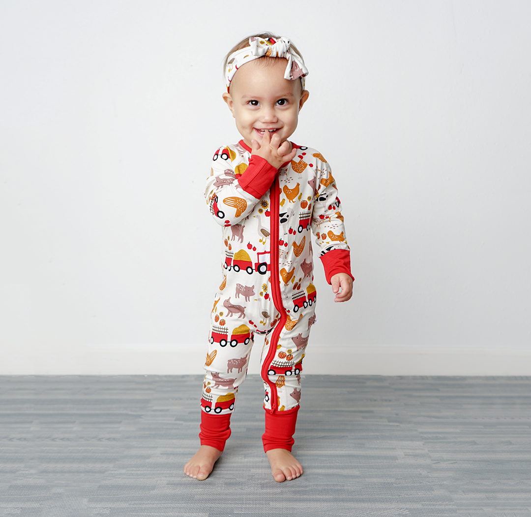 Farm Friends Bamboo Baby & Toddler Pajamas