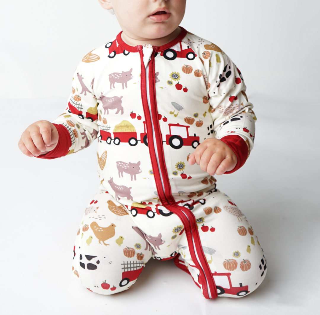 Farm Friends Bamboo Baby & Toddler Pajamas