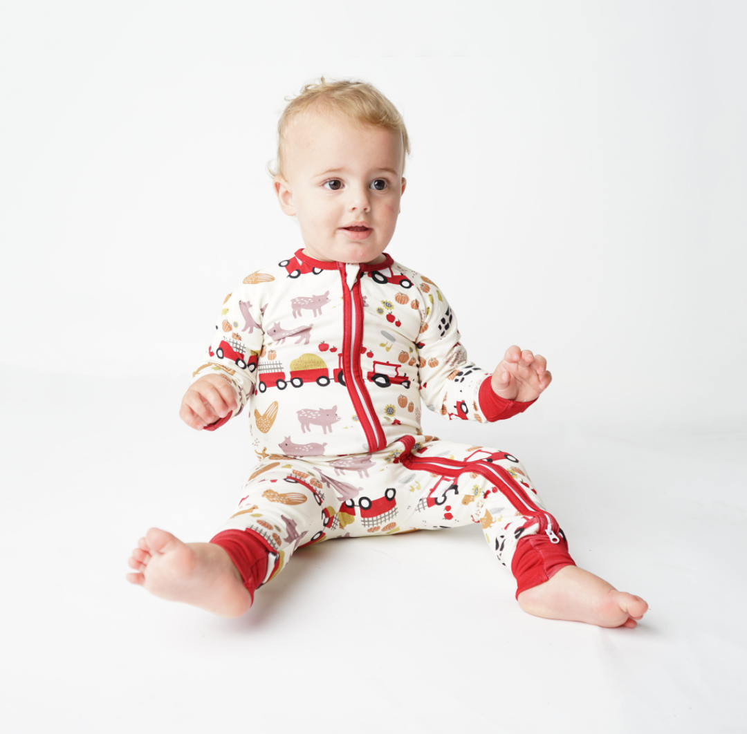 Farm Friends Bamboo Baby & Toddler Pajamas
