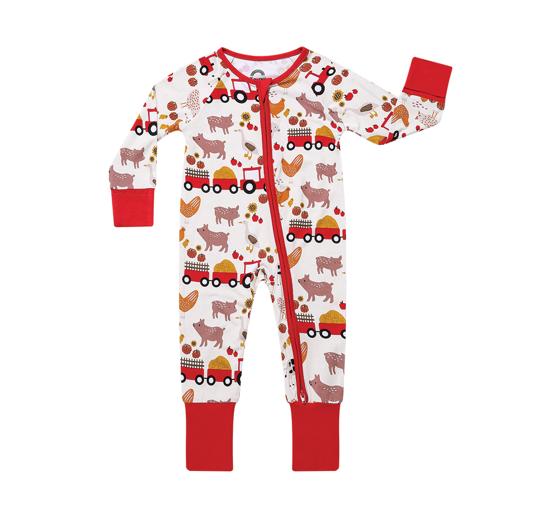 Farm Friends Bamboo Baby & Toddler Pajamas
