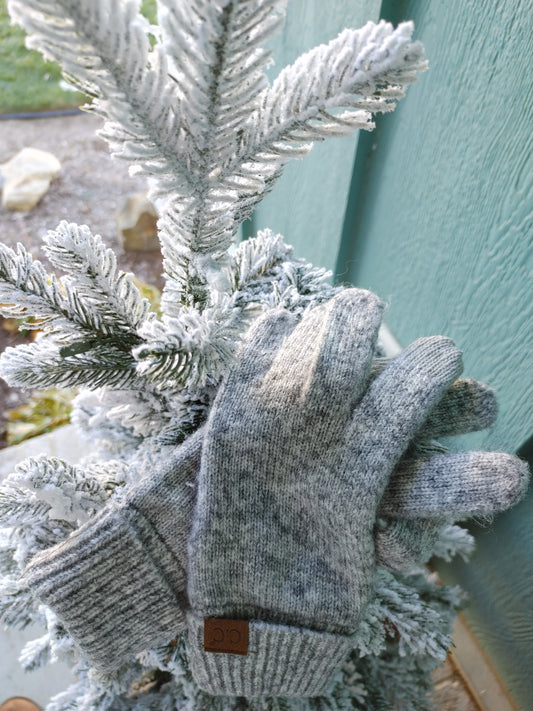 Grey C.C. Gloves