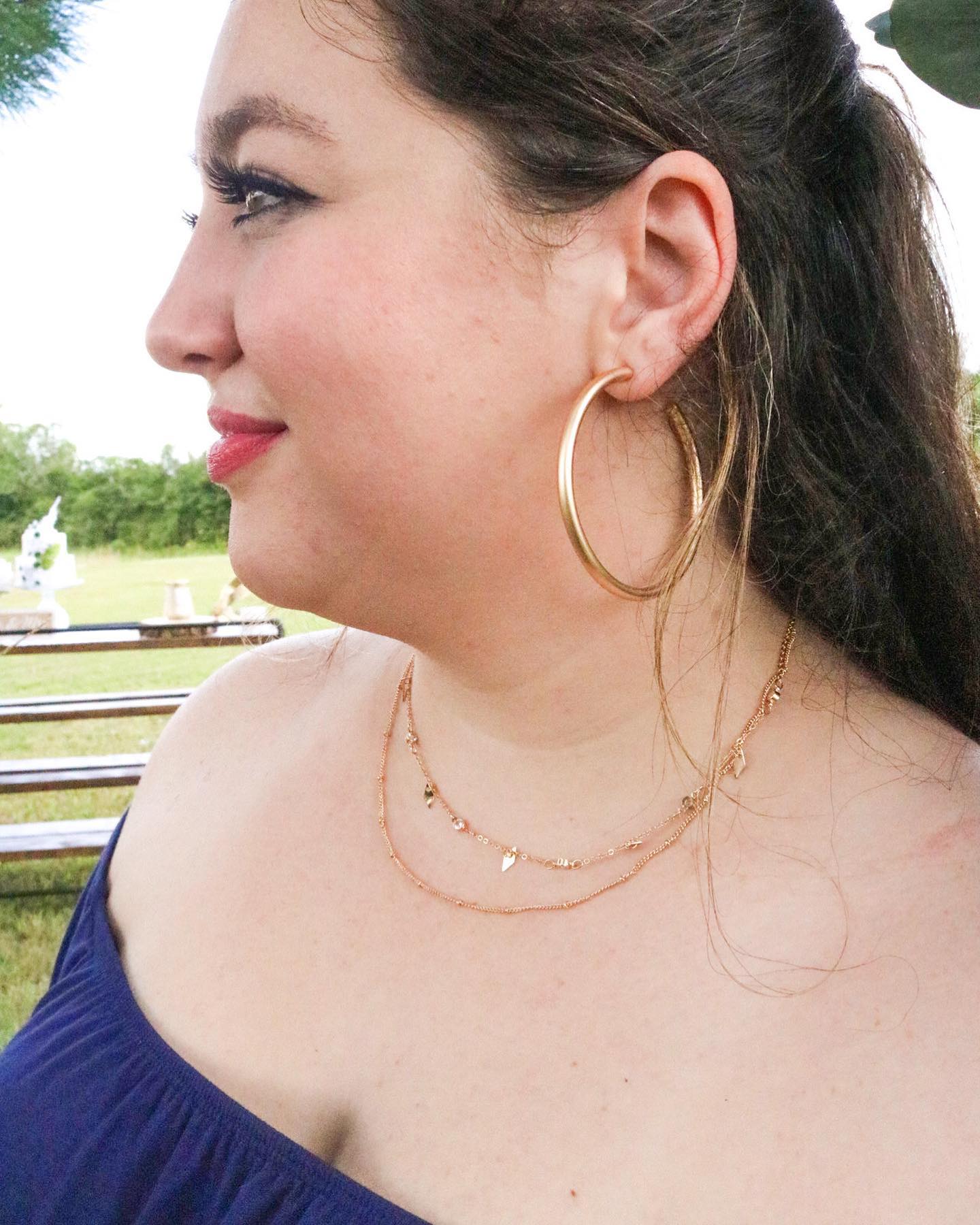 Kinsley Armelle Goddess Collection- Aria Necklace 14 Inches