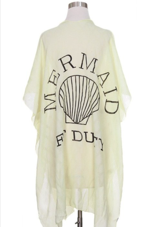 Mermaid Off Duty Swimsuit Cover-Up