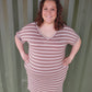 Iced Coffee Midi T-Shirt Dress