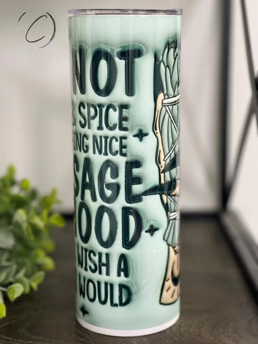 PREORDER: Sage & Hood Skinny Tumbler