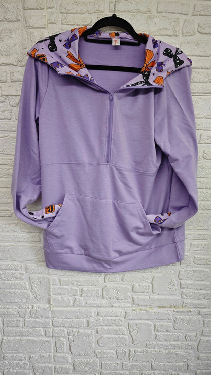 PREORDER: Audre Half Zip Hoodie in Six Prints