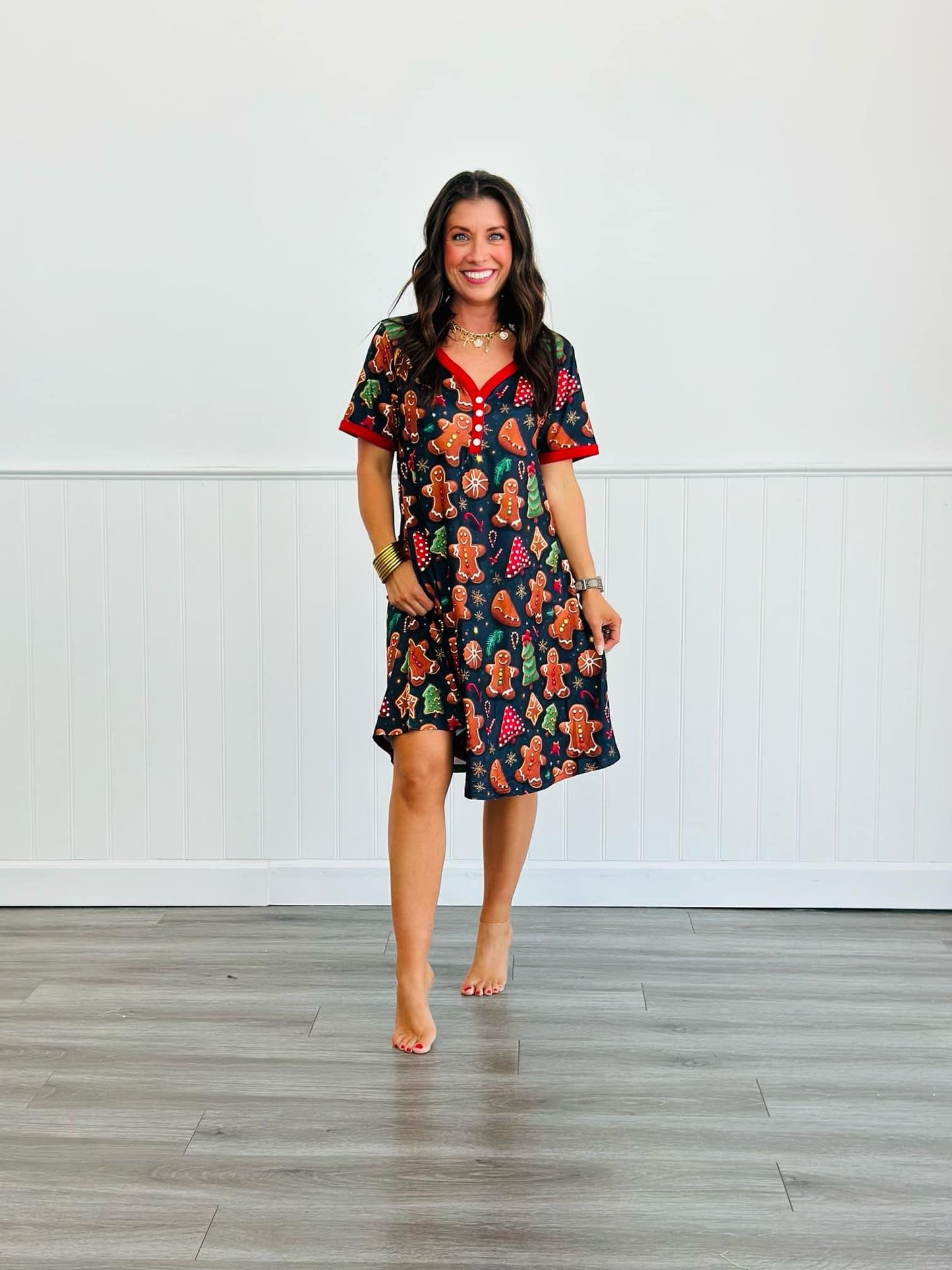 PREORDER: The Comfiest Holiday Sleep Dress in Eight Prints