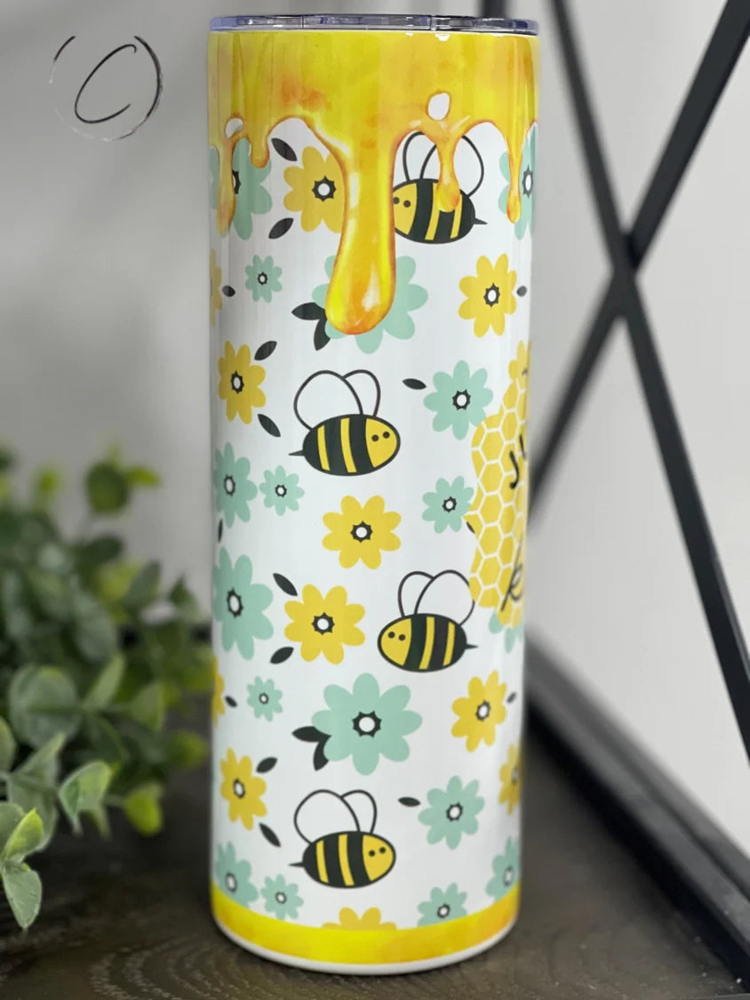 PREORDER: Just Bee Kind Skinny Tumbler