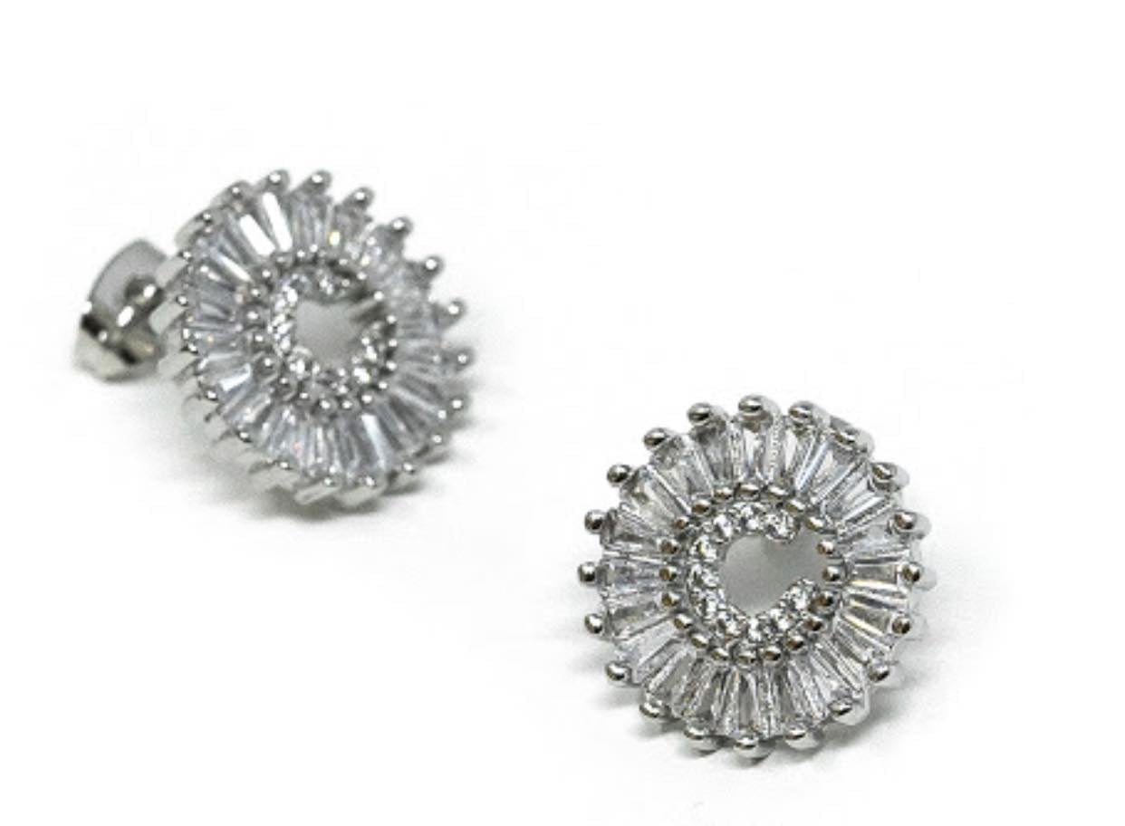 PREORDER: Mini Radiant Initial Stud Earrings