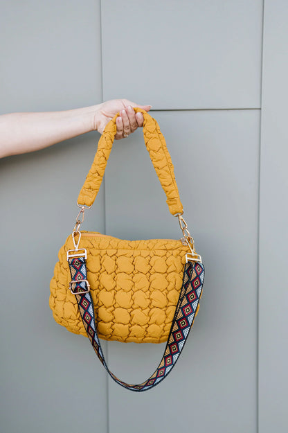 PREORDER: Alyssa Quilted Convertible Bag in Four Colors