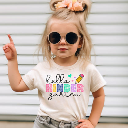 PREORDER: Hello School PreK and Elementary Graphic Tee