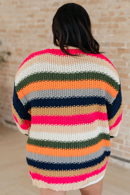 Life in Technicolor Knit Cardigan