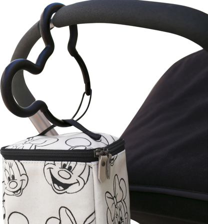 Petunia Pickle Bottom Mickey Mouse Stroller Hook in Black