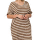 Iced Coffee Midi T-Shirt Dress
