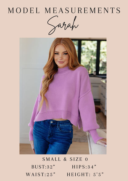 If You Want Forever Ribbed Knit Pullover