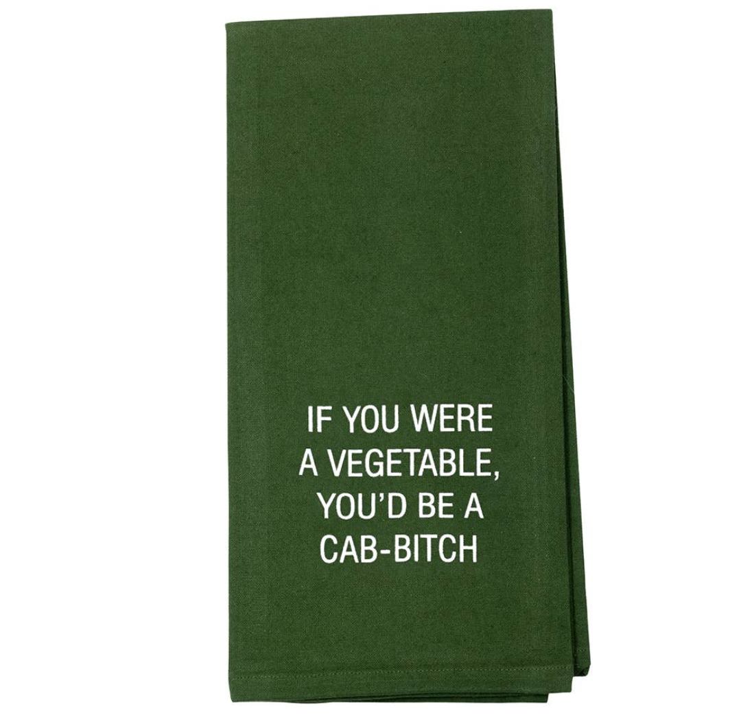 Cab-Bitch Tea Towel
