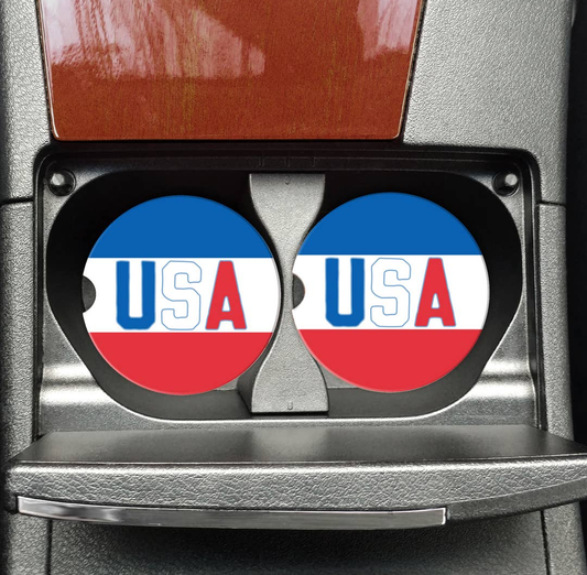 USA Car Coasters