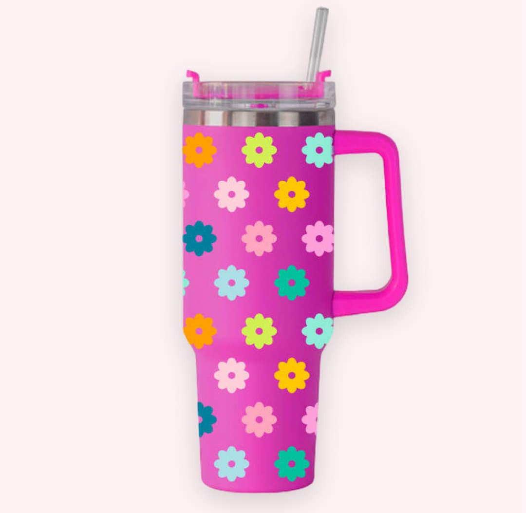 Hot Pink Multicolor Daisy Stanley Dupe