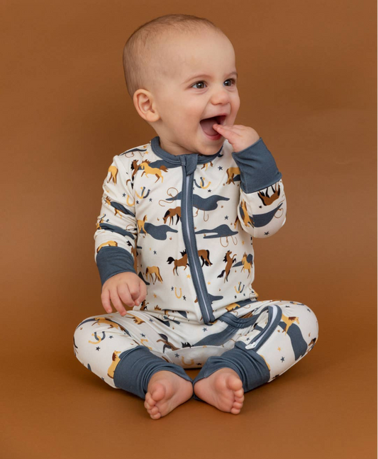 Bird & Bean® Western Baby & Toddler Bamboo Pajamas