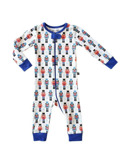 Festive Nutcracker Cotton Baby & Toddler Pajamas