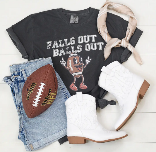 Falls Out Balls Out Graphic Tee