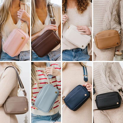 PREORDER: Willow Convertible Crossbody in Eight Colors