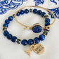 Kinsley Armelle Stone Collection- Ondine Blue Bracelet