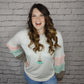 Ruffle My Feathers Long Sleeve Knit Top