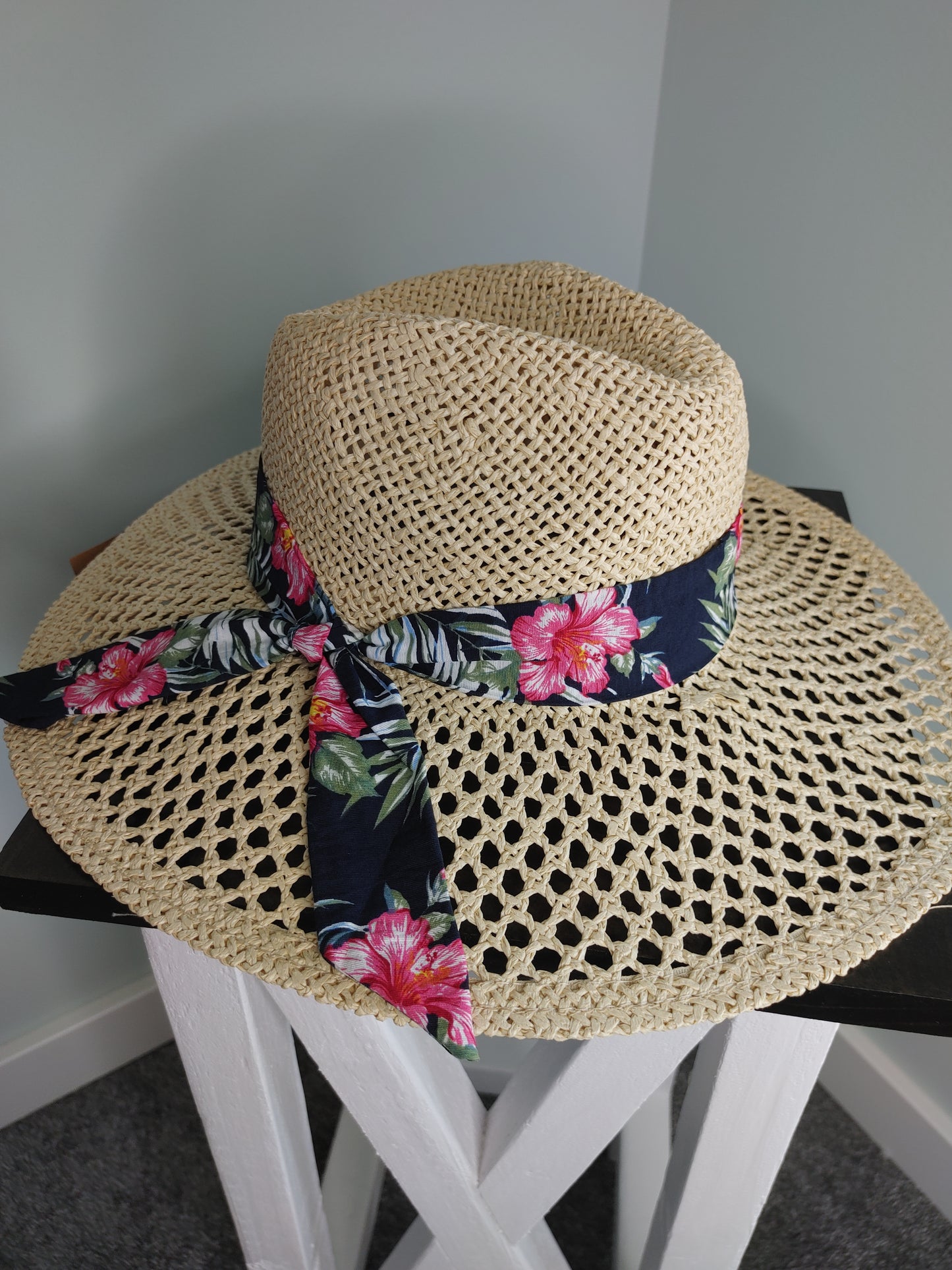 C.C Honeycomb Panama Sun Hat