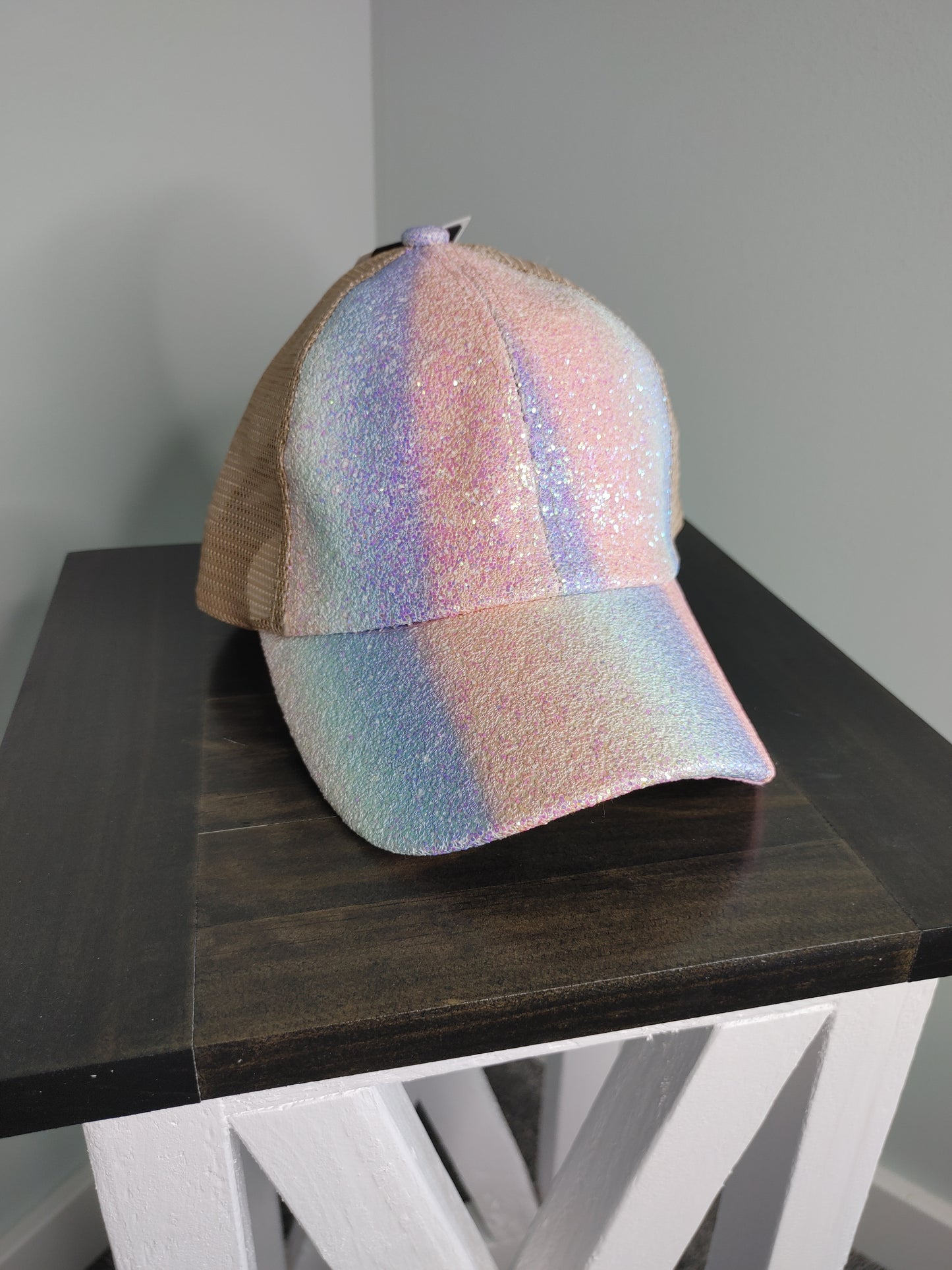 C.C. Ombre Unicorn Glitter Hat