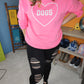 Destructed Black Leggings