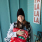 Moose & Christmas Tree Blanket