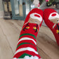 Reindeer Grip Slipper High Sock
