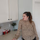 Rumor Had It Mock Kneck Leopard Top