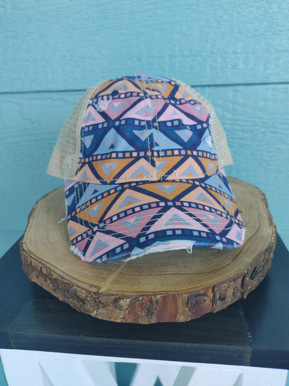 Bold Aztec Patterned Hat