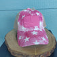 Pink American Flag Hat