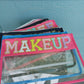Clear Hot Pink "Makeup" Bag