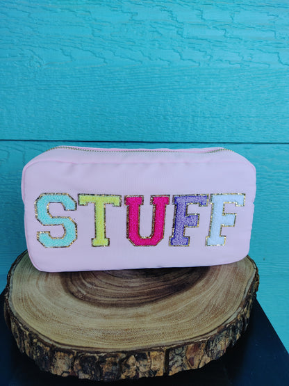 "Stuff" Light Pink Bag