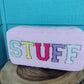 "Stuff" Light Pink Bag