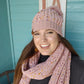 C.C. Rose Confetti Hat OR Scarf OR Both