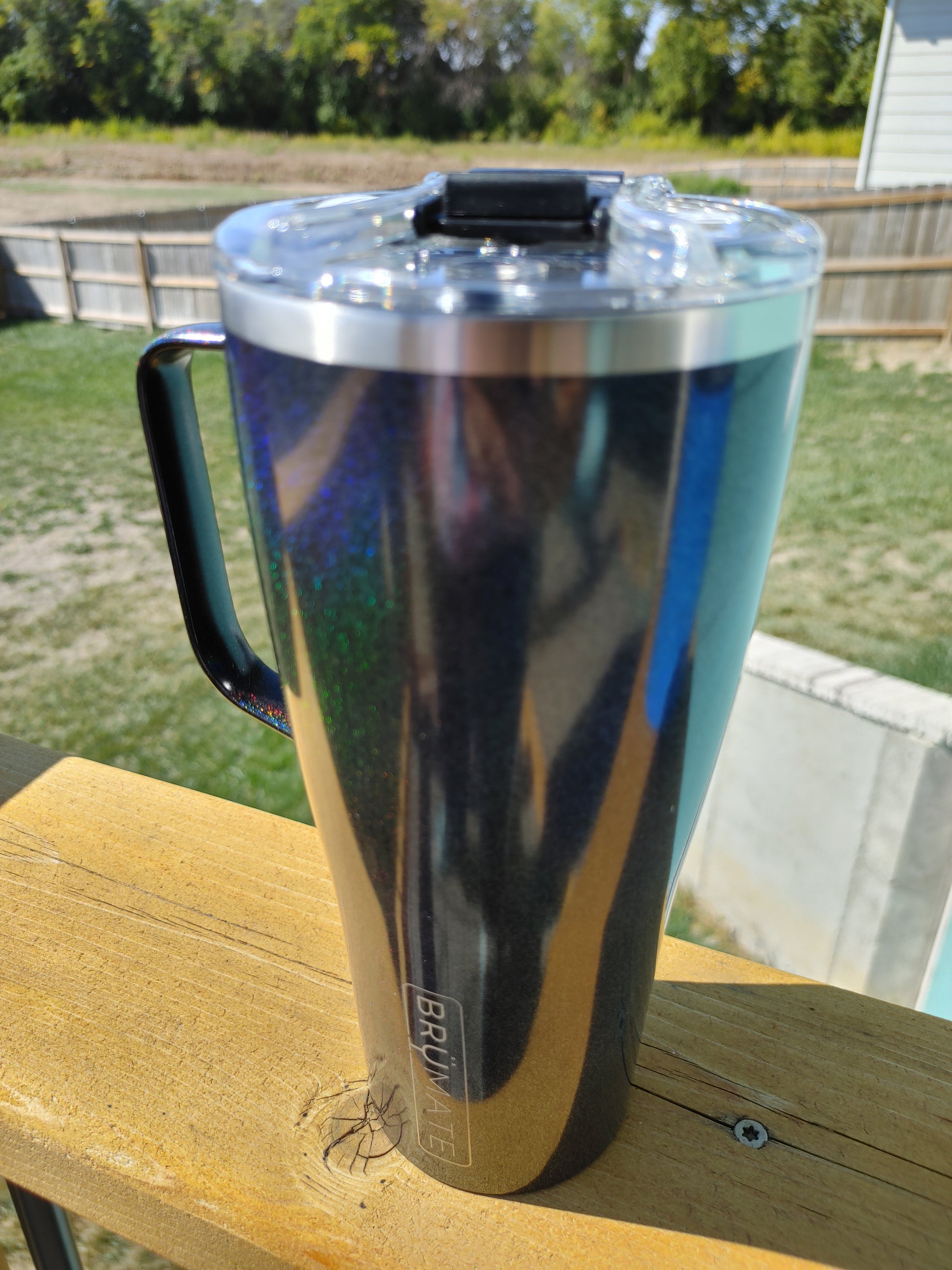 Brumate Toddy 16oz Mug - Glitter Charcoal