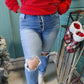 Kancan Tove Ultra High Rise Mom Jeans