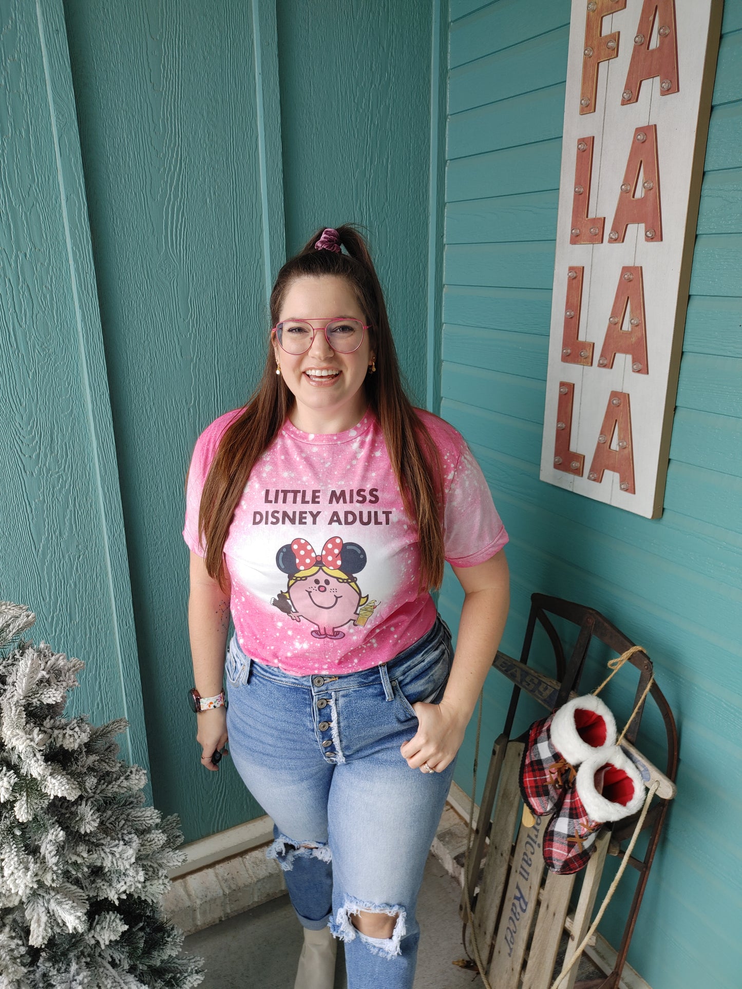 Little Miss Disney Adult Graphic T Shirt