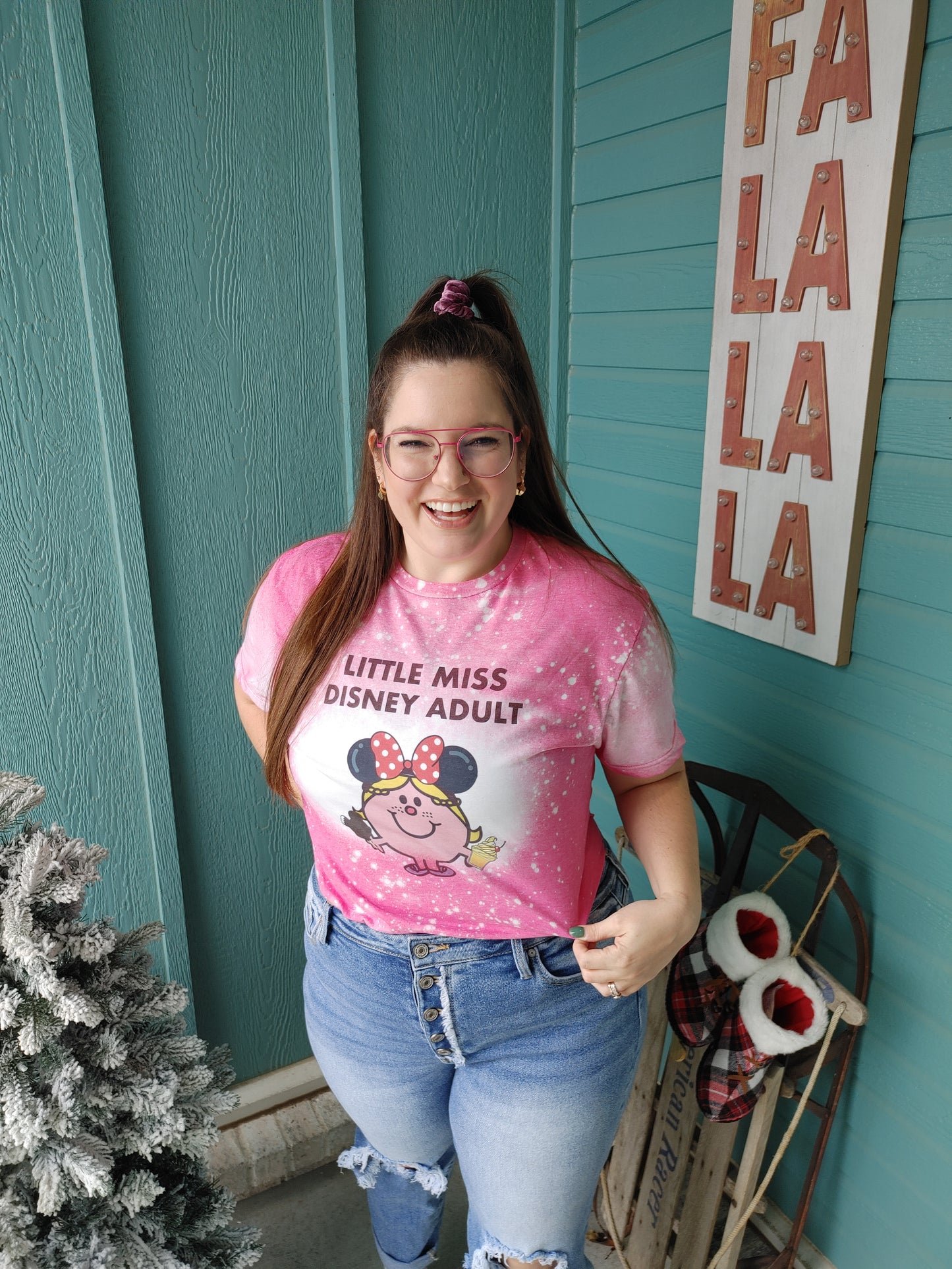 Little Miss Disney Adult Graphic T Shirt