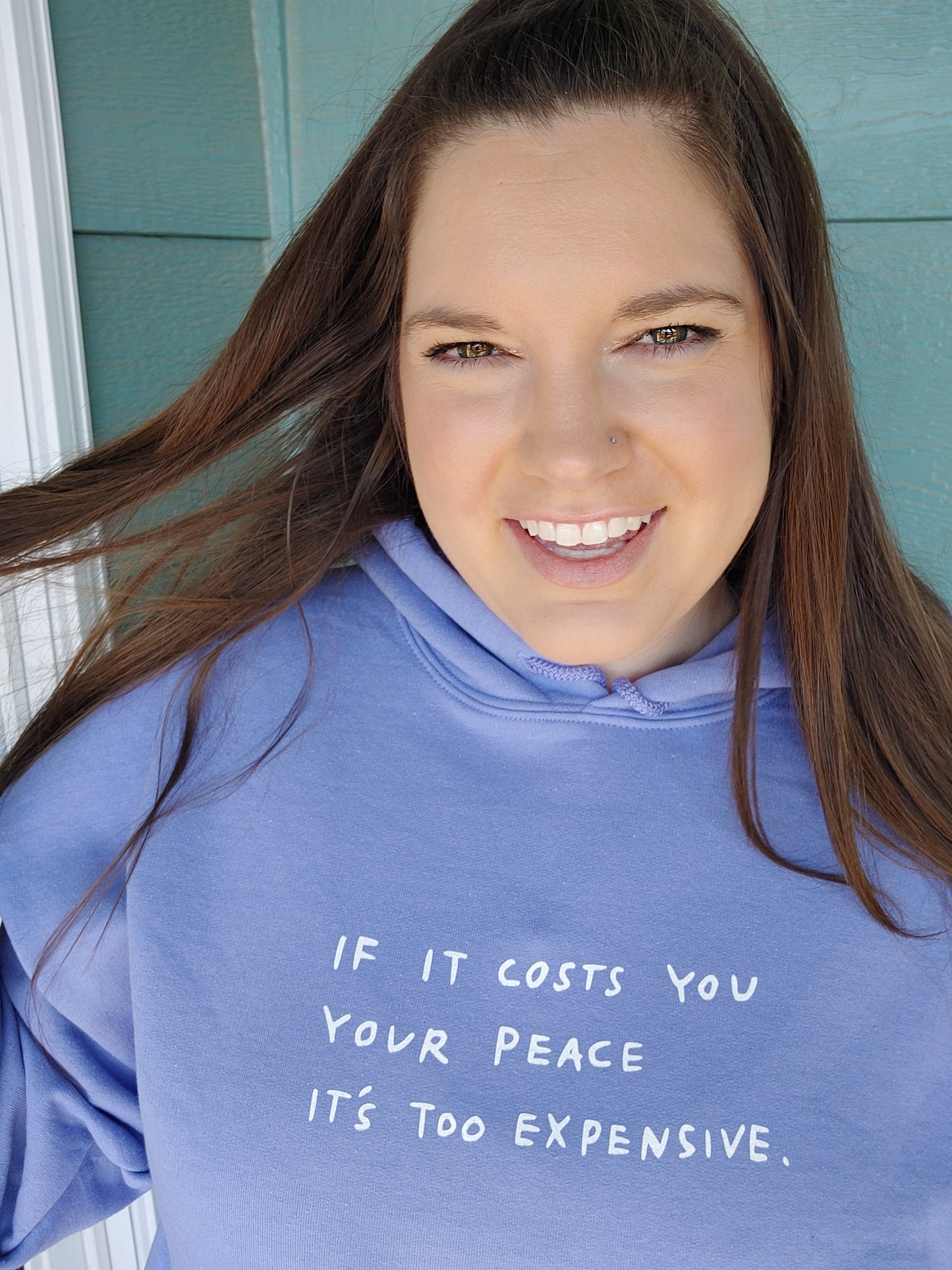 Violet The Cost Of Peace Graphic Hoodie