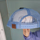 Light Blue Smiley Trucker Hat