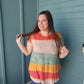 Making Waves Multicolor Top