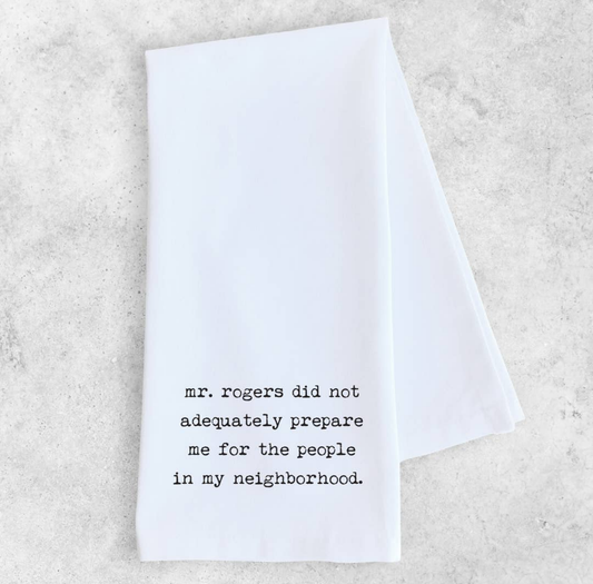 Mr. Rogers Hand Towel
